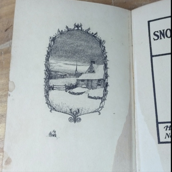 Snow Bound John Greenleaf Whittier Copyright 1907 by H.M. Caldwell Co. - Picture 4 of 14